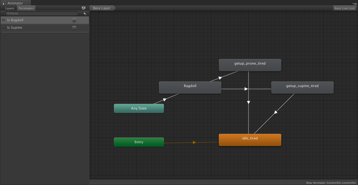 Example Animator Controller